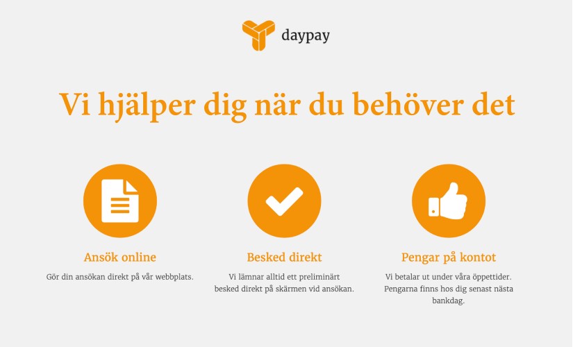 DAYPAY – Lån upp till 20000 kr – Åsikter