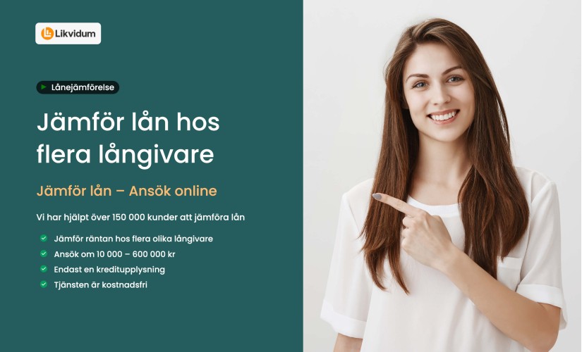 LIKVIDUM – Lån upp till 600 000 kr – Åsikter