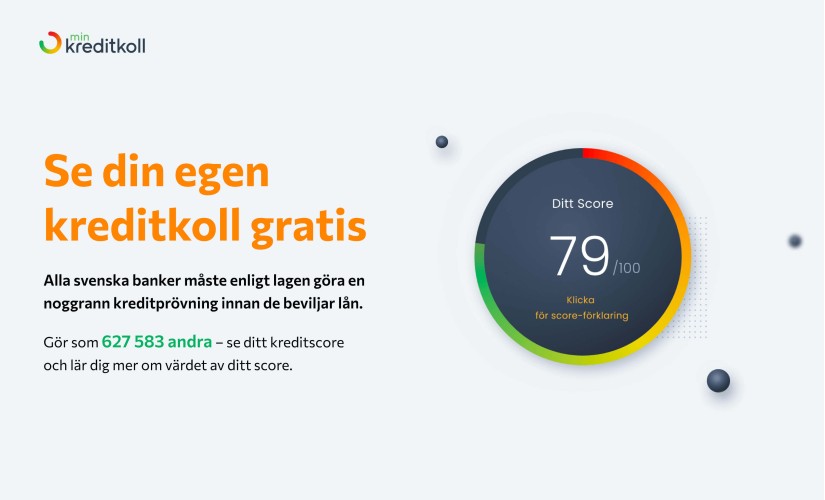 MINKREDITKOLL - Se din egen kreditkoll gratis