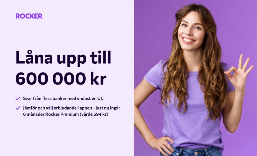 ROCKER – Lån upp till 600 000 kr – Åsikter
