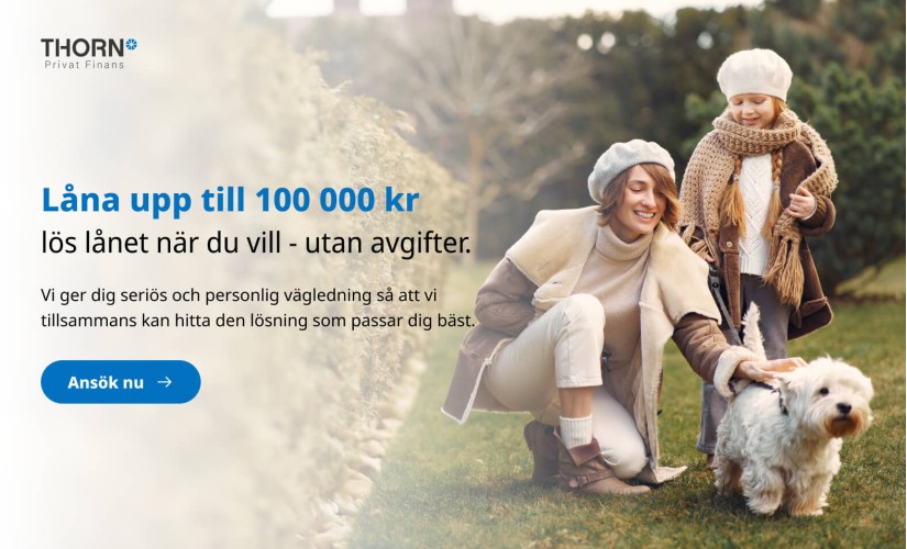 THORN – Lån upp till 100 000 kr – Åsikter